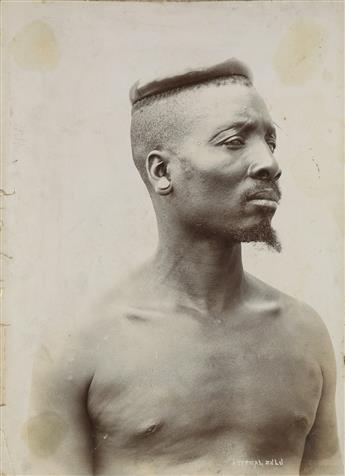 (SOUTH AFRICA--NATAL & DURBAN) A rare album with approximately 59 photographs of the then British colony and home to the Zulu people.